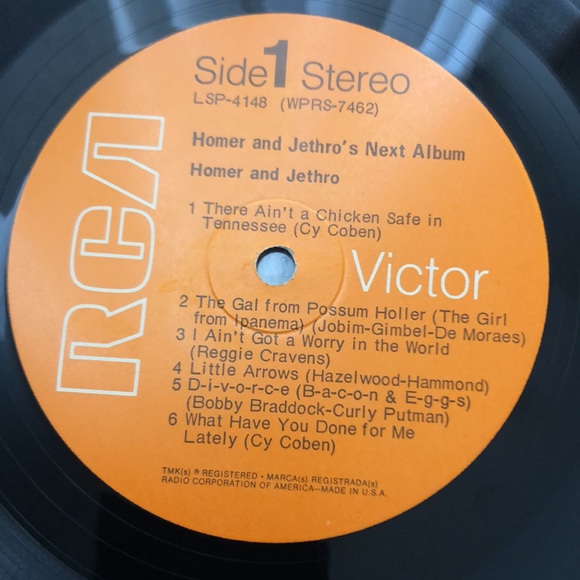 Homer & Jethro Next Album Vinyl Lp '69 - Picture 4 of 9